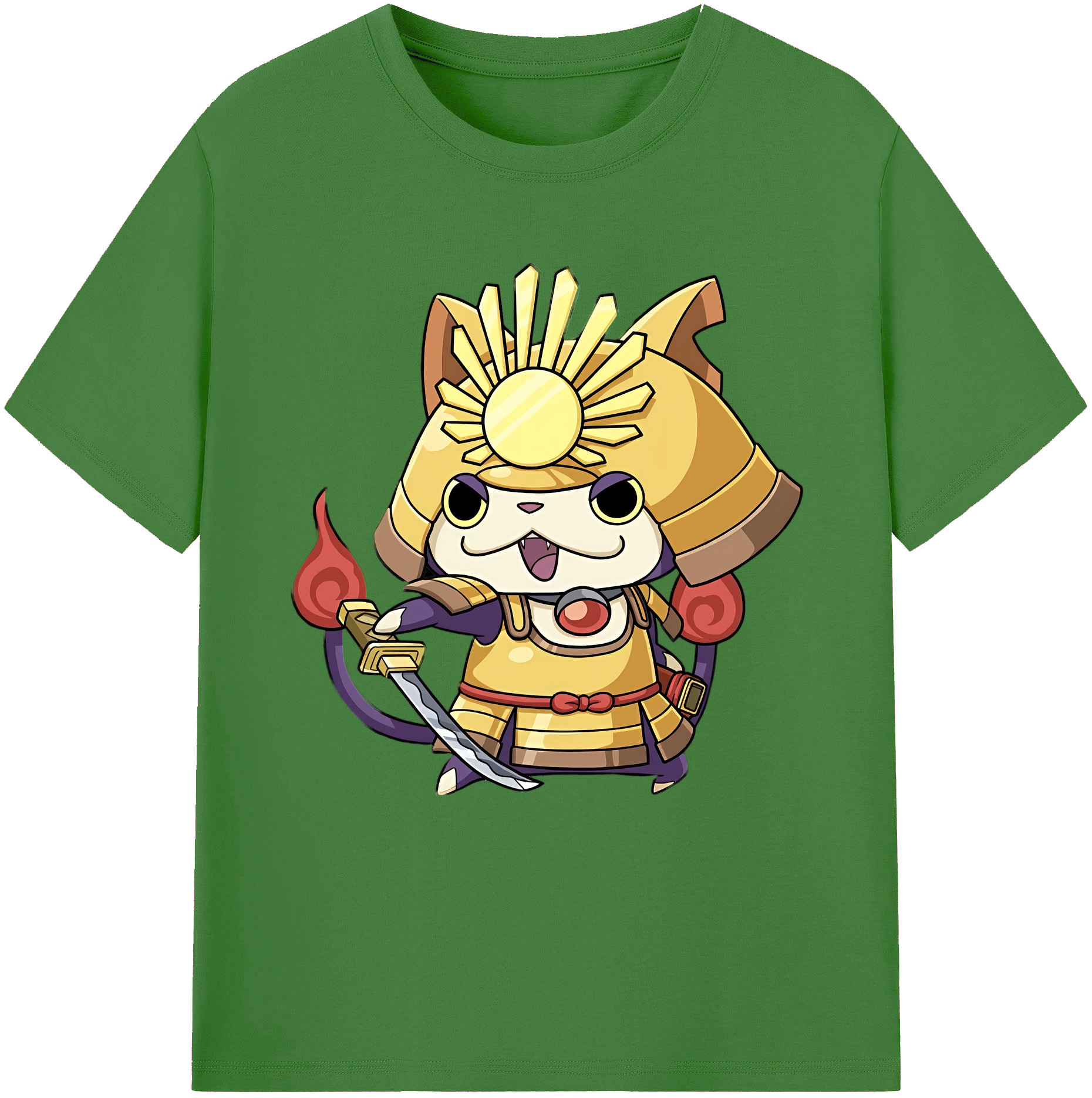 （画像用） 妖怪ウォッチ Yo-kai Watch レディースカジュアルプリントTシャツ（綿100％）